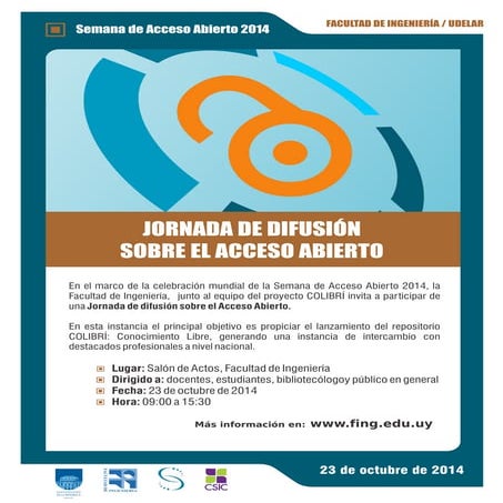 Jornada acceso abierto