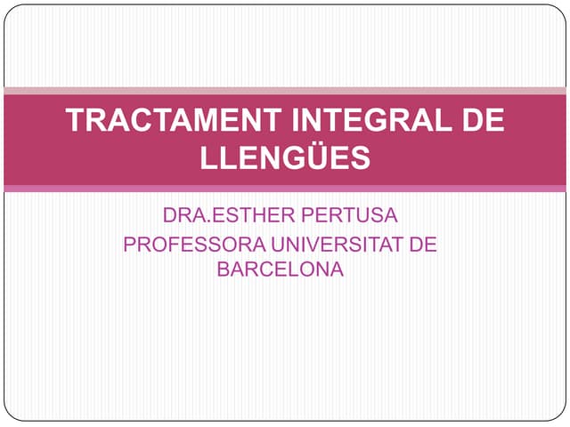 Jornada d'intercanvi d'experiències COMLIN Juny 2012