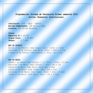 Jornada de vacumación