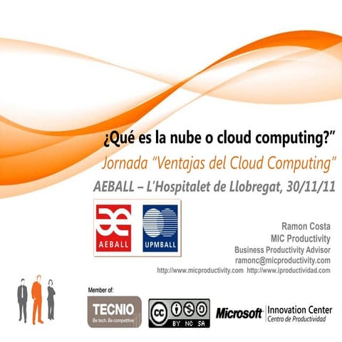 Jornada empresarial aeball-20111130-cloudcomputing