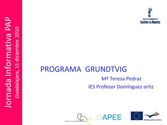 Jornada informativa grundtvig_guada