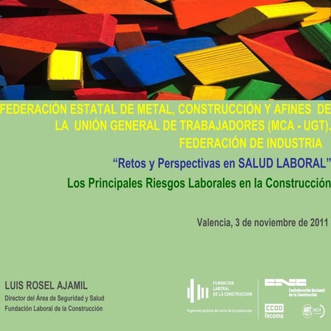 Los principales riesgos laborales en la construcción - Luis Rosel