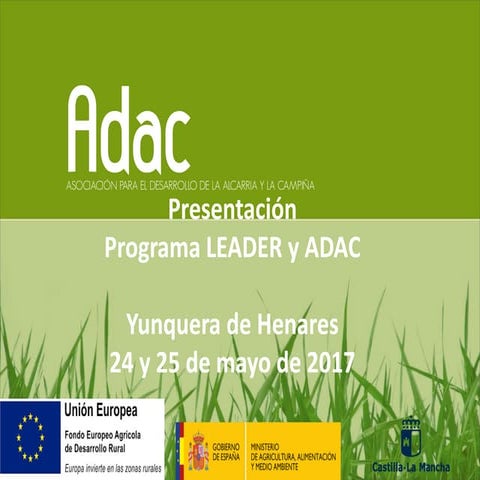 Jornada Plan Viabilidad_Programa LEADER