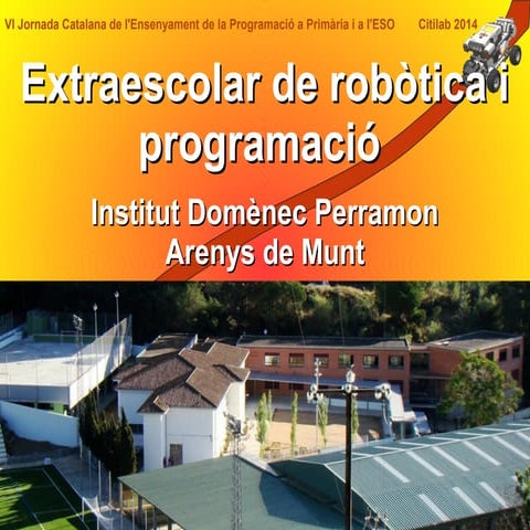 Jornada robotica i programació citilab 2014
