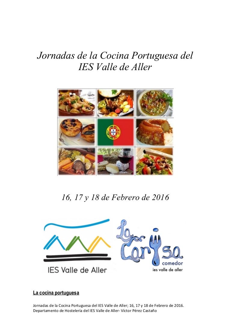 Jornadas de la cocina portuguesa