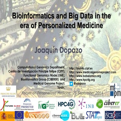 Forum on Personalized Medicine: Challenges for the next decade