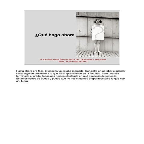 ¿Qué hago ahora? Consejos para recién licenciados