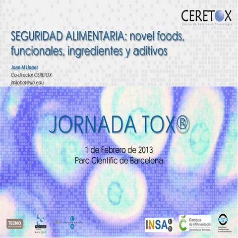Seguridad Alimentaria (JM. Llobet)