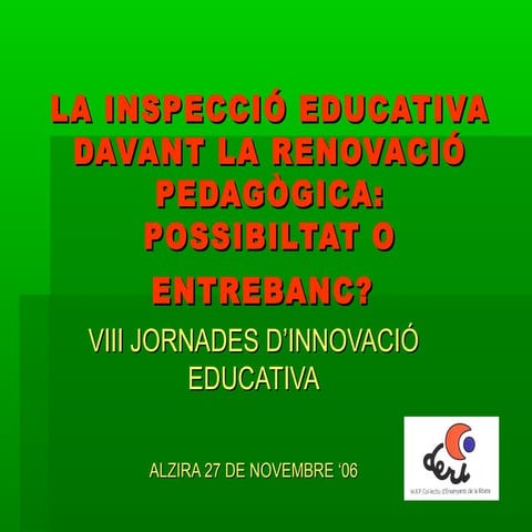 Jornades educació alzira