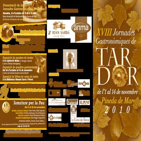 Jornadas gastronómica tardor