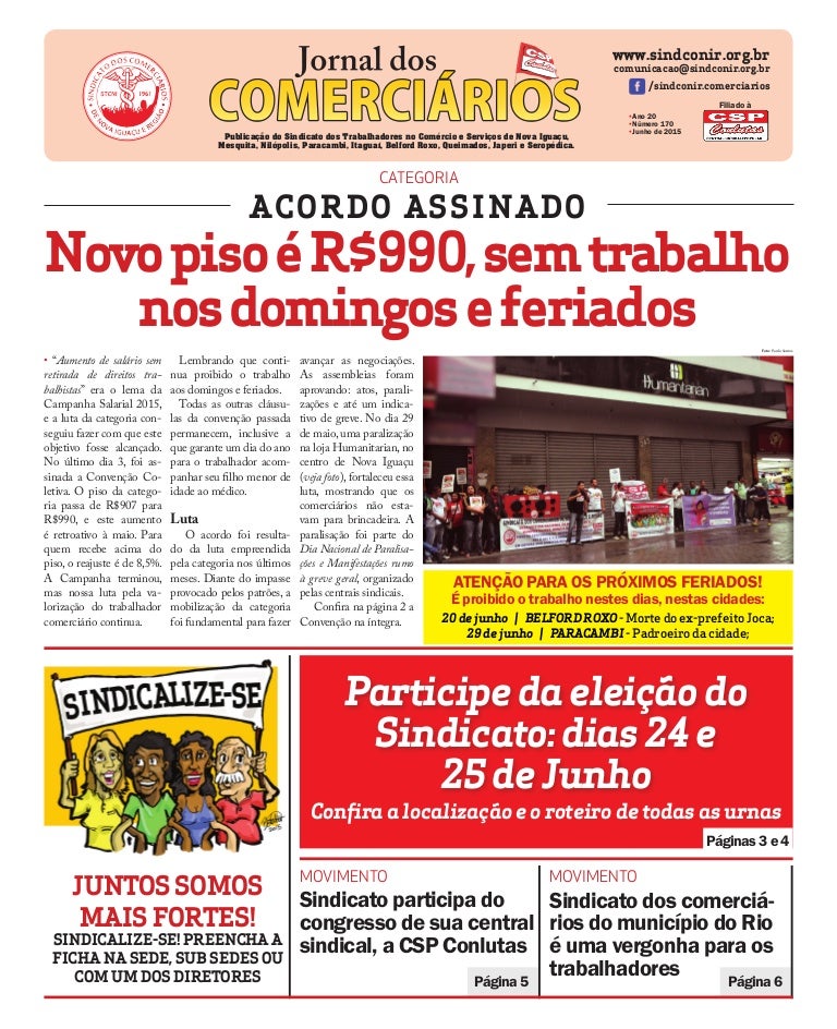 Jornal dos Comerciários - Nº170