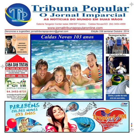 JORNAL OUTUBRO / NIVER CALDAS 2014