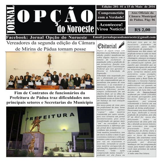 Jornal opção 201 colorido