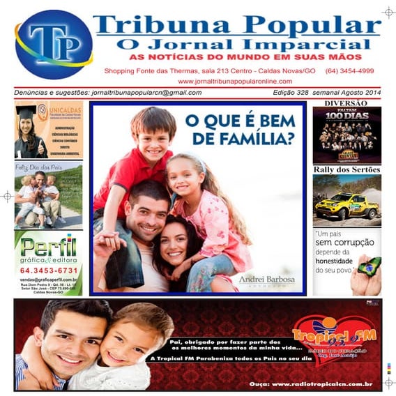 JORNAL TRIBUNA POPULAR - AGOSTO 2014