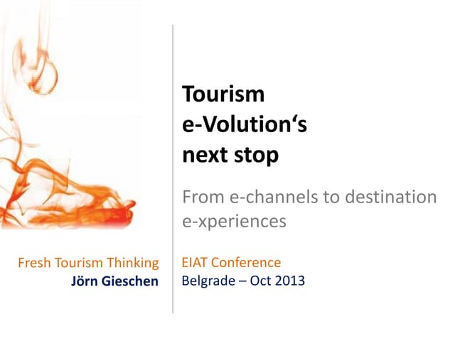 Tourism e-Volution‘s next stop, Jörn Gieschen