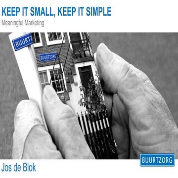 BAM Congress 2018: Jos de Blok from Buurtzorg