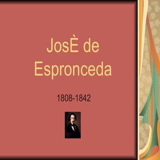 José De Espronceda
