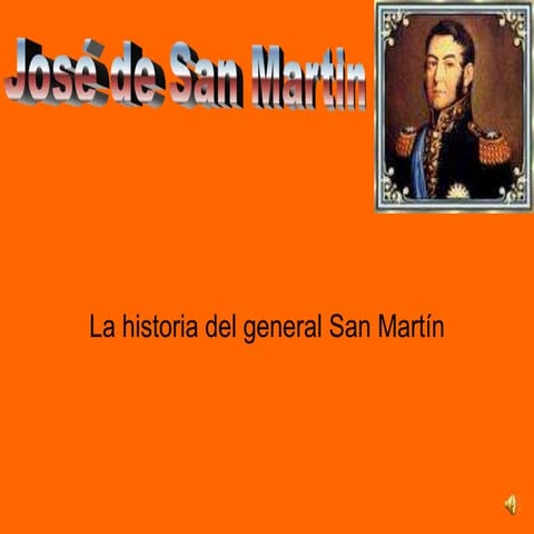 Gral José de San Martín