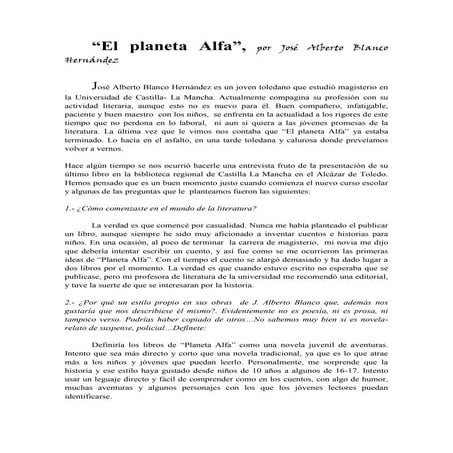 Historia del Planeta Alfa, "el manantial sagrado". 