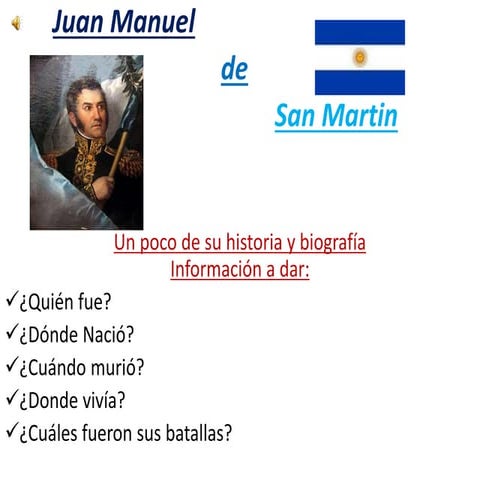Powerpoint de san martin | PPSX