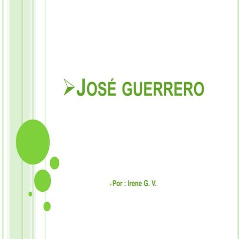 José guerrero