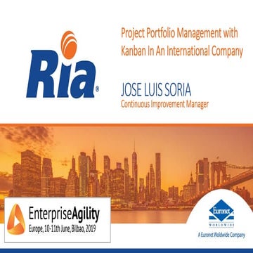 Jose luis soria   project portfolio management with kanban in an international company