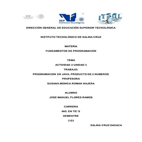 Josemauelunidad3 elproductode2numrs