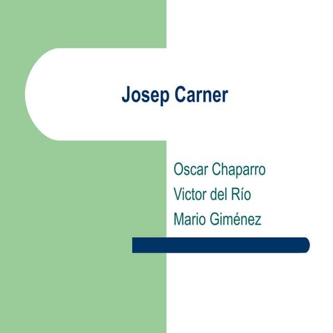 Josep Carner | PPT