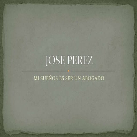 Jose perez