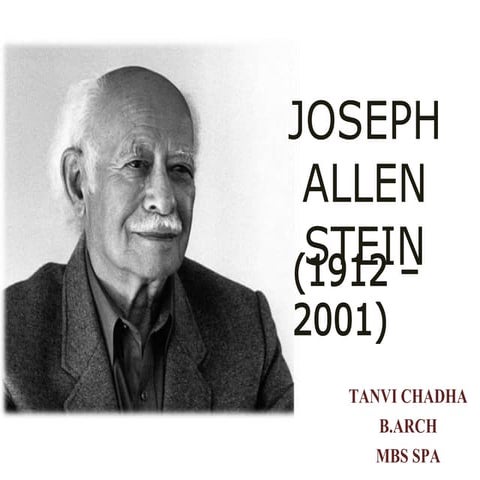 Joseph allen stein
