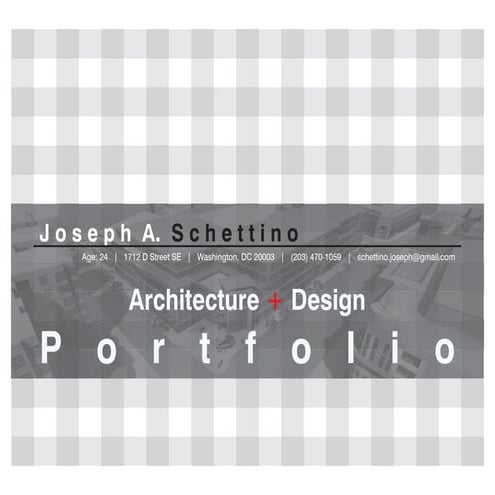 Joseph A. Schettino\’s Portfolio