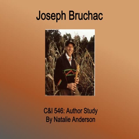 Joseph Bruchac Author Study