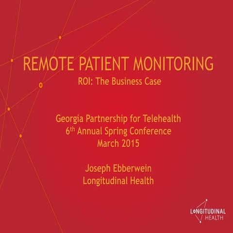 Joseph ebberwein 2015 gpt conference