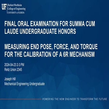 Joseph Hill Honors Thesis Presentation 2024