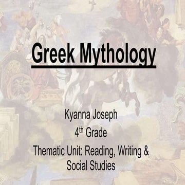Joseph, kyanna greek mythology