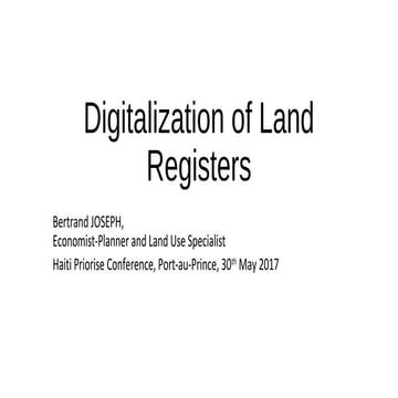 Joseph - Land Records