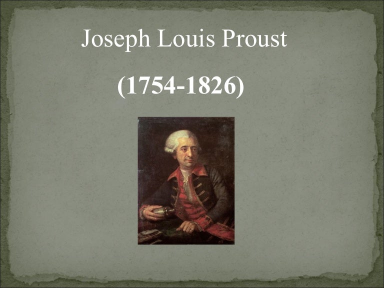 Joseph Louis Proust