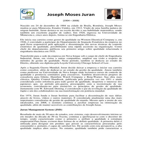 Joseph Moses Juran