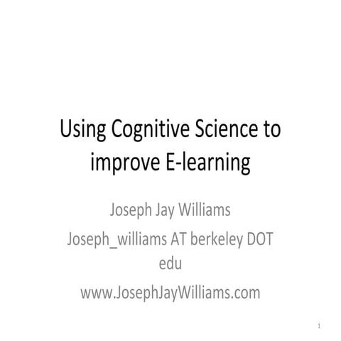 Joseph Williams – Bloomsburg Corporate Advisory Council Meeting