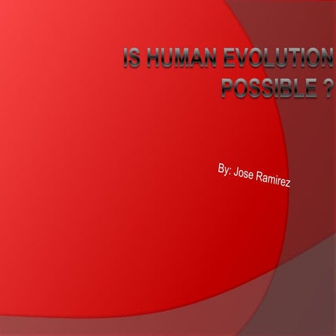 Jose ramirez presention