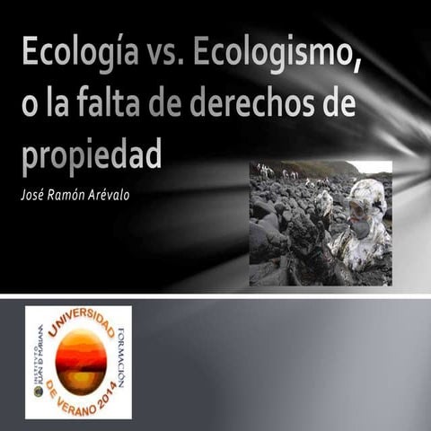 Eticas de la conservacion | PPT