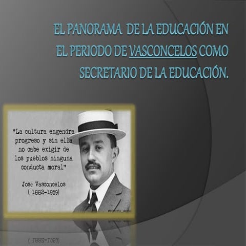 Jose vasconcelos