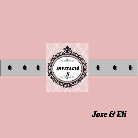 Invitación Jose y eli