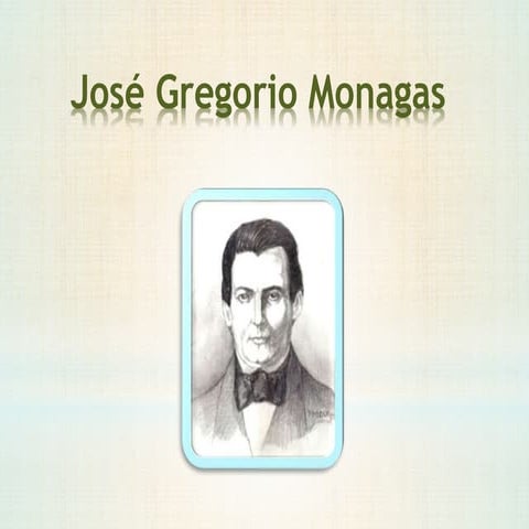 José gregorio Monagas | PPTX