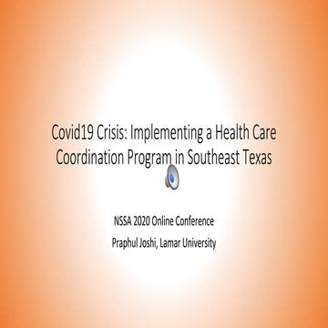 Implementing a Rural Health Care Coordination Program in Southeast Texas