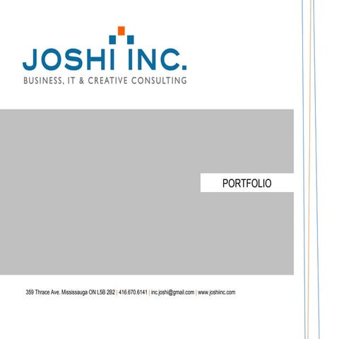 Joshi  Inc  Portfolio