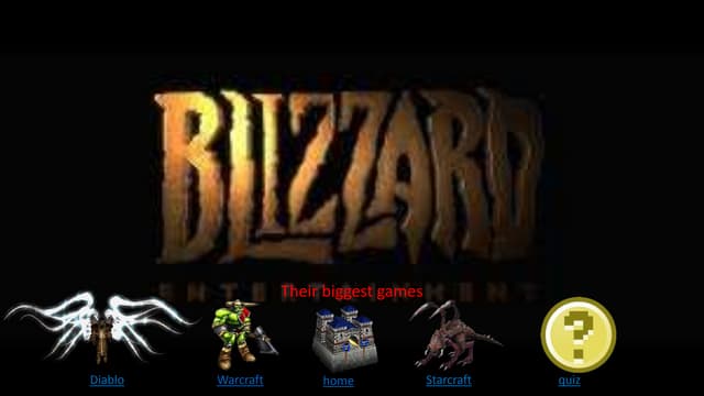 my blizzard presentation
