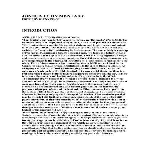 JOSHUA 1 5 COMMENTARY visual data 3
