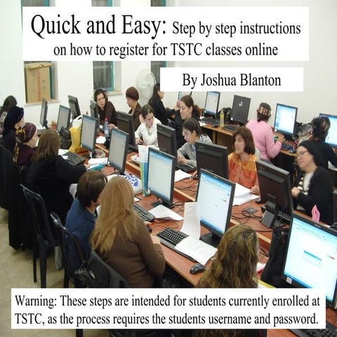 Apply Online Instructions