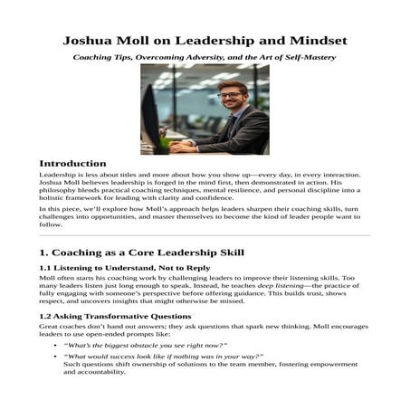 Joshua Moll on Leadership & Mindset..pdf